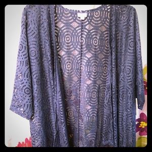 Blue NWT Lularoe Lindsay